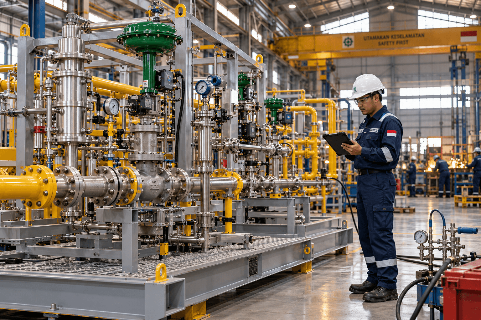 Skid Fabrication and Valve Automation Engineering